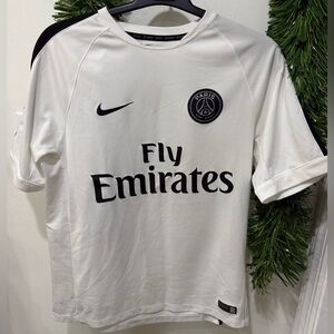 Nike PSG White and Black Mens training top